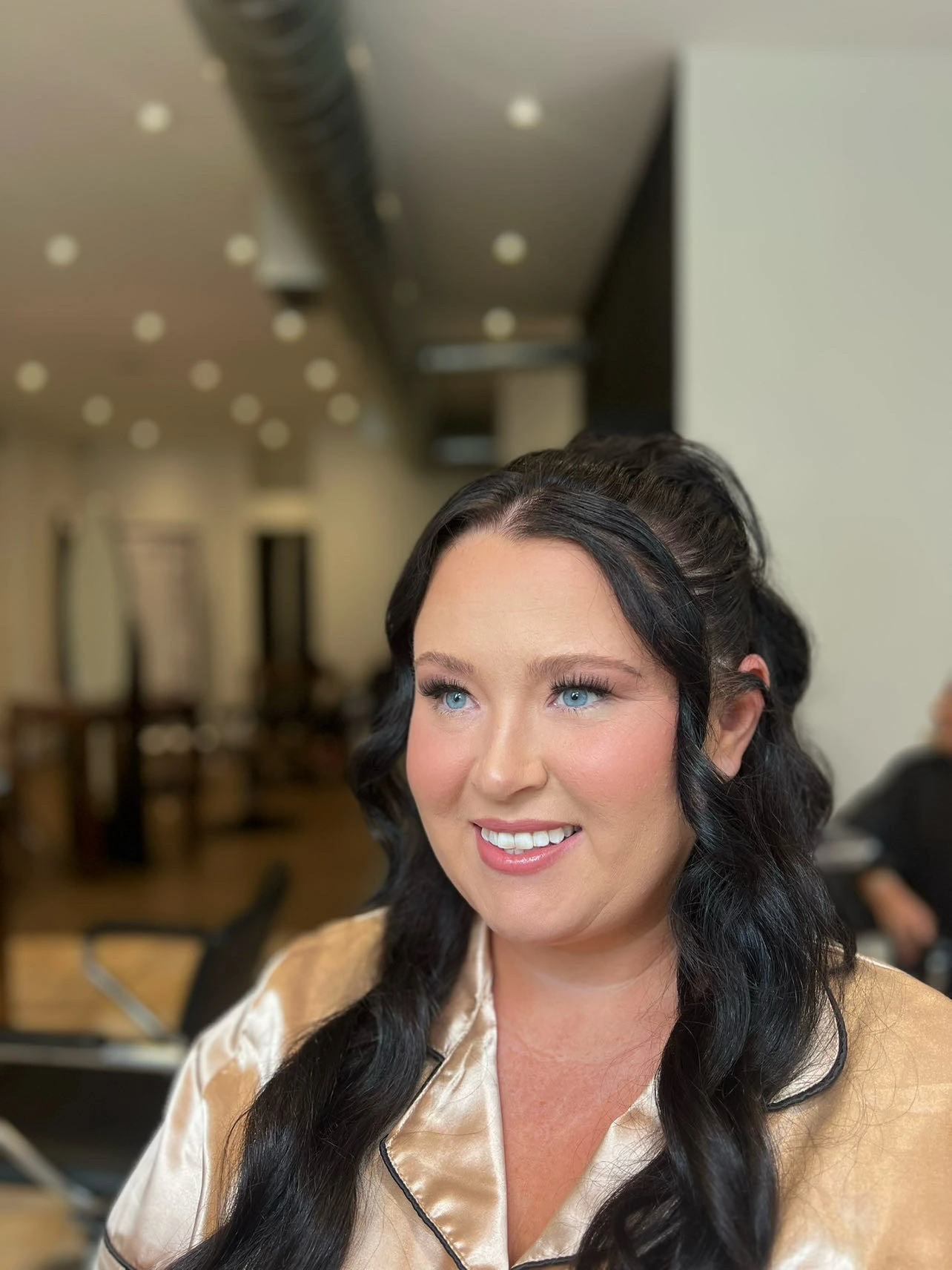 Wedding party makeup
