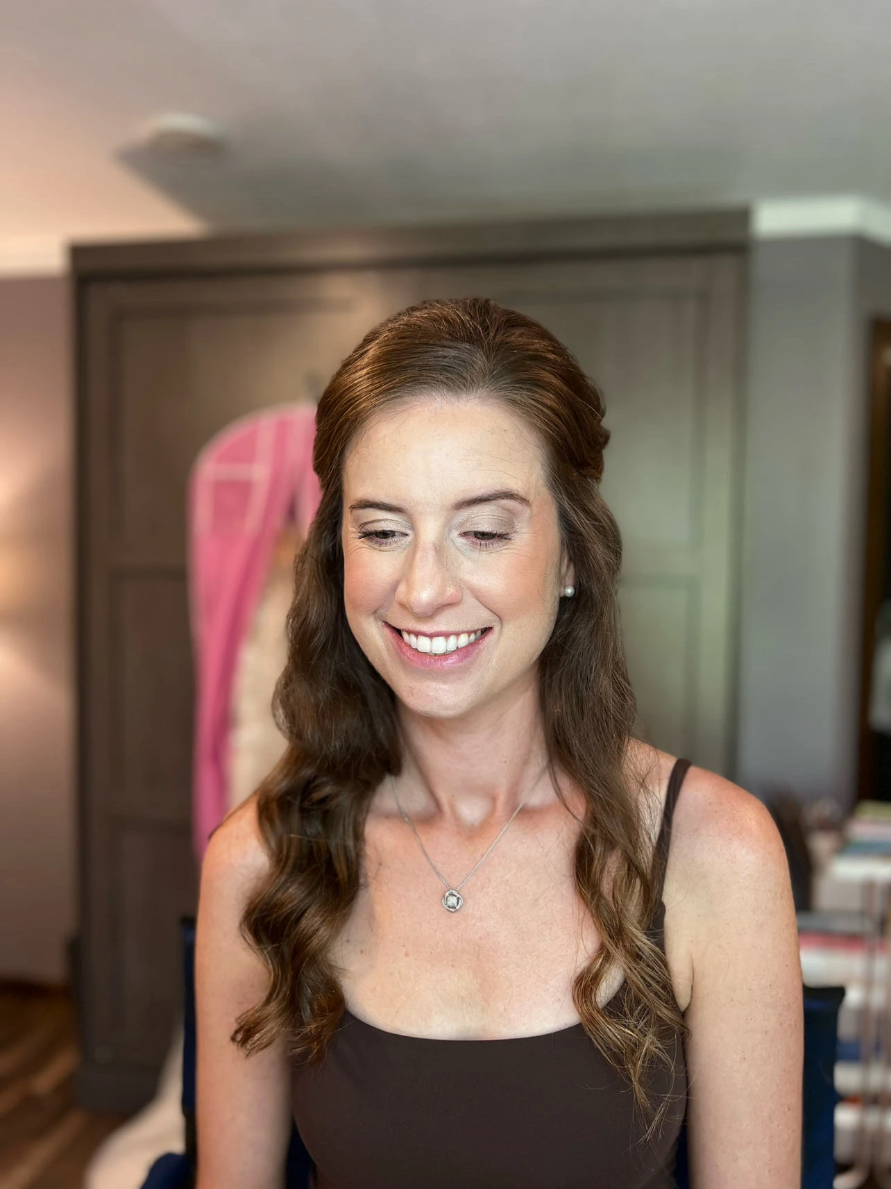 Wedding party makeup
