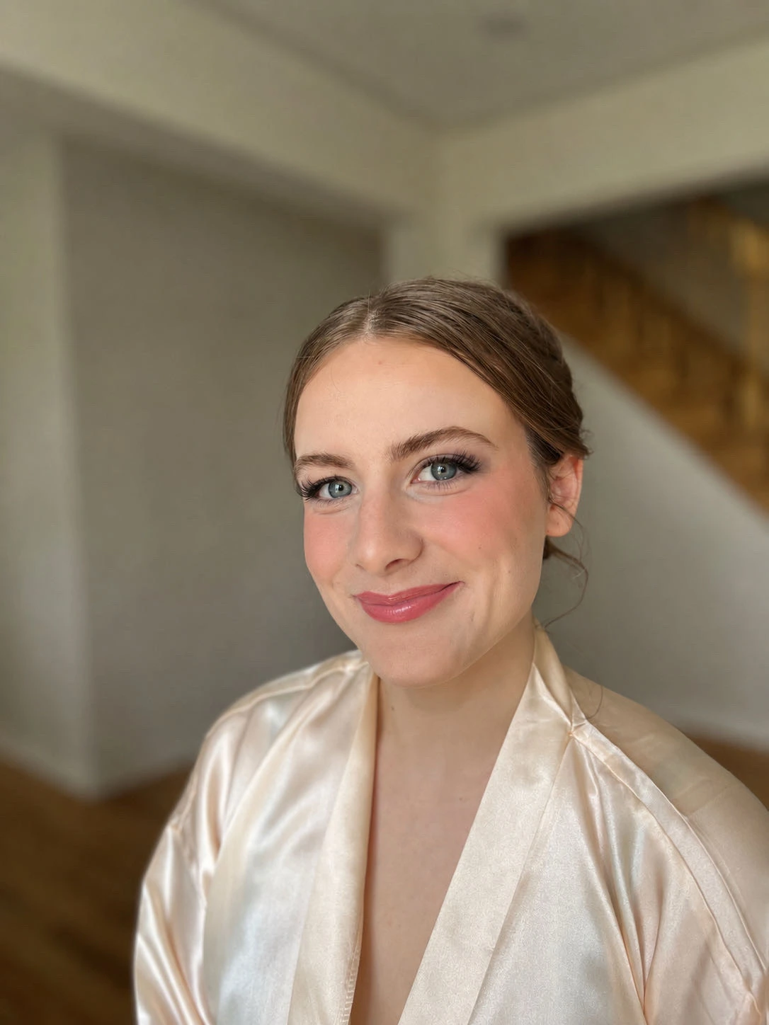 Wedding party makeup
