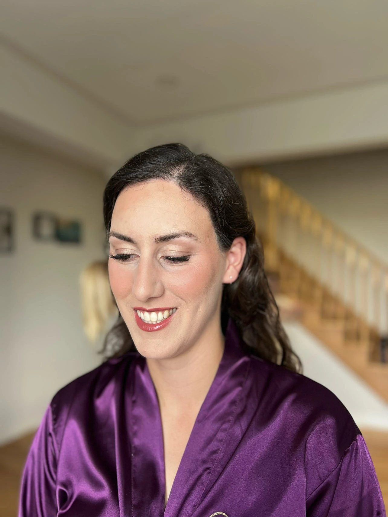 Wedding party makeup
