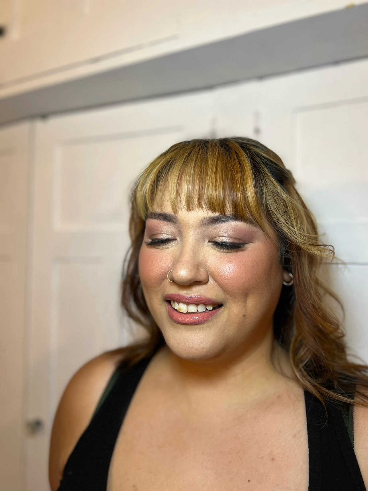 Wedding guest makeup