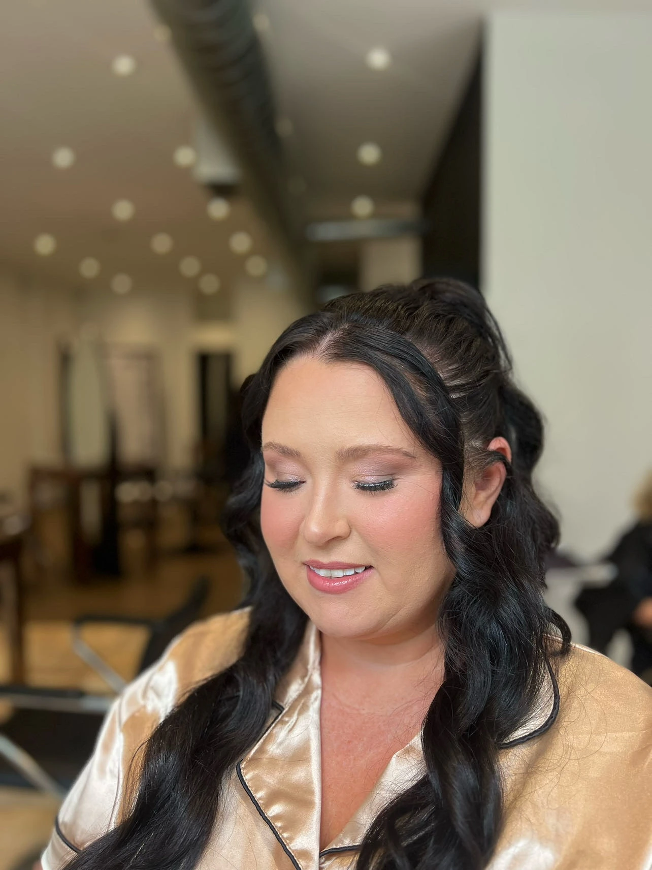 Wedding party makeup