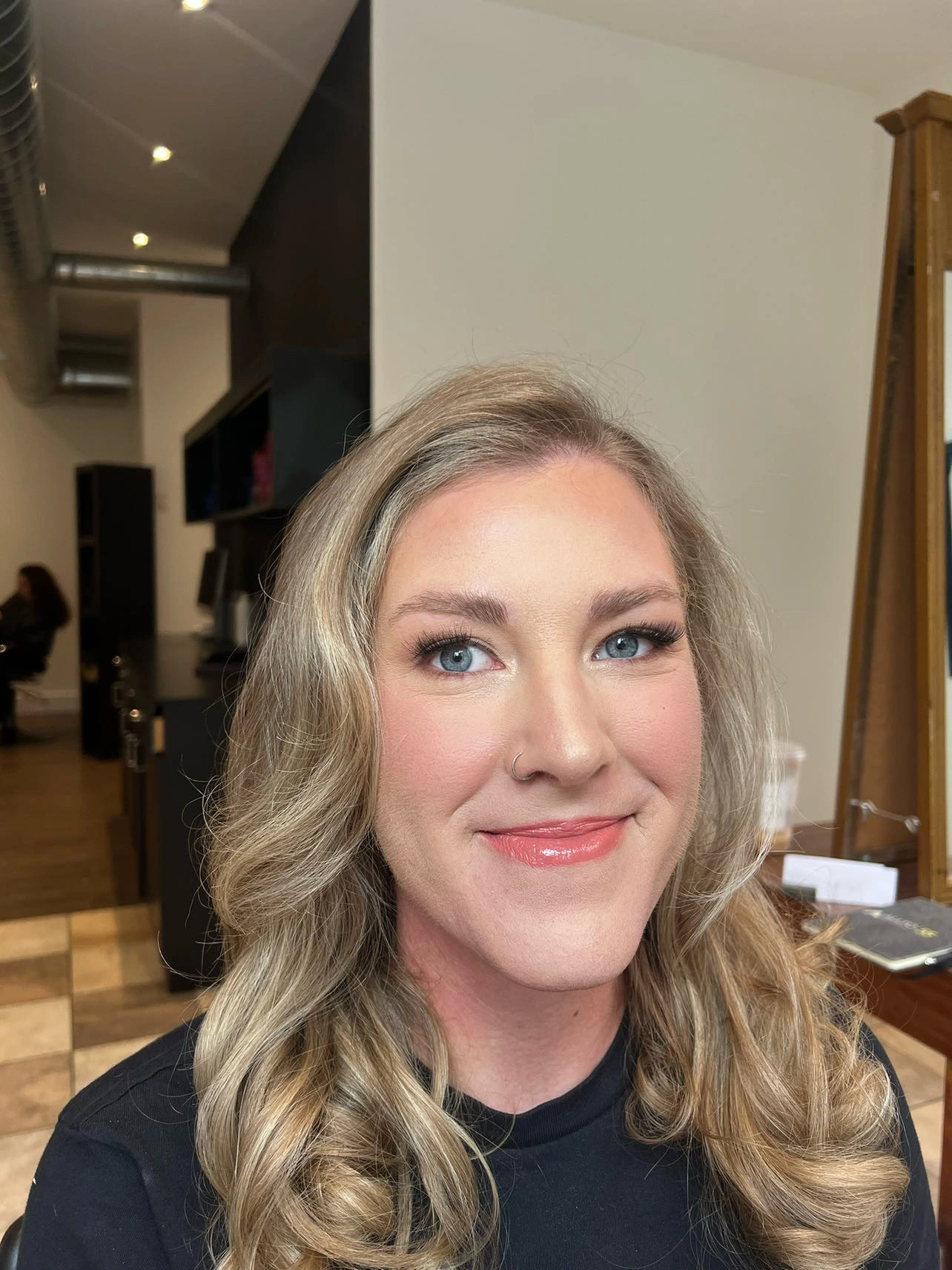 Wedding party makeup