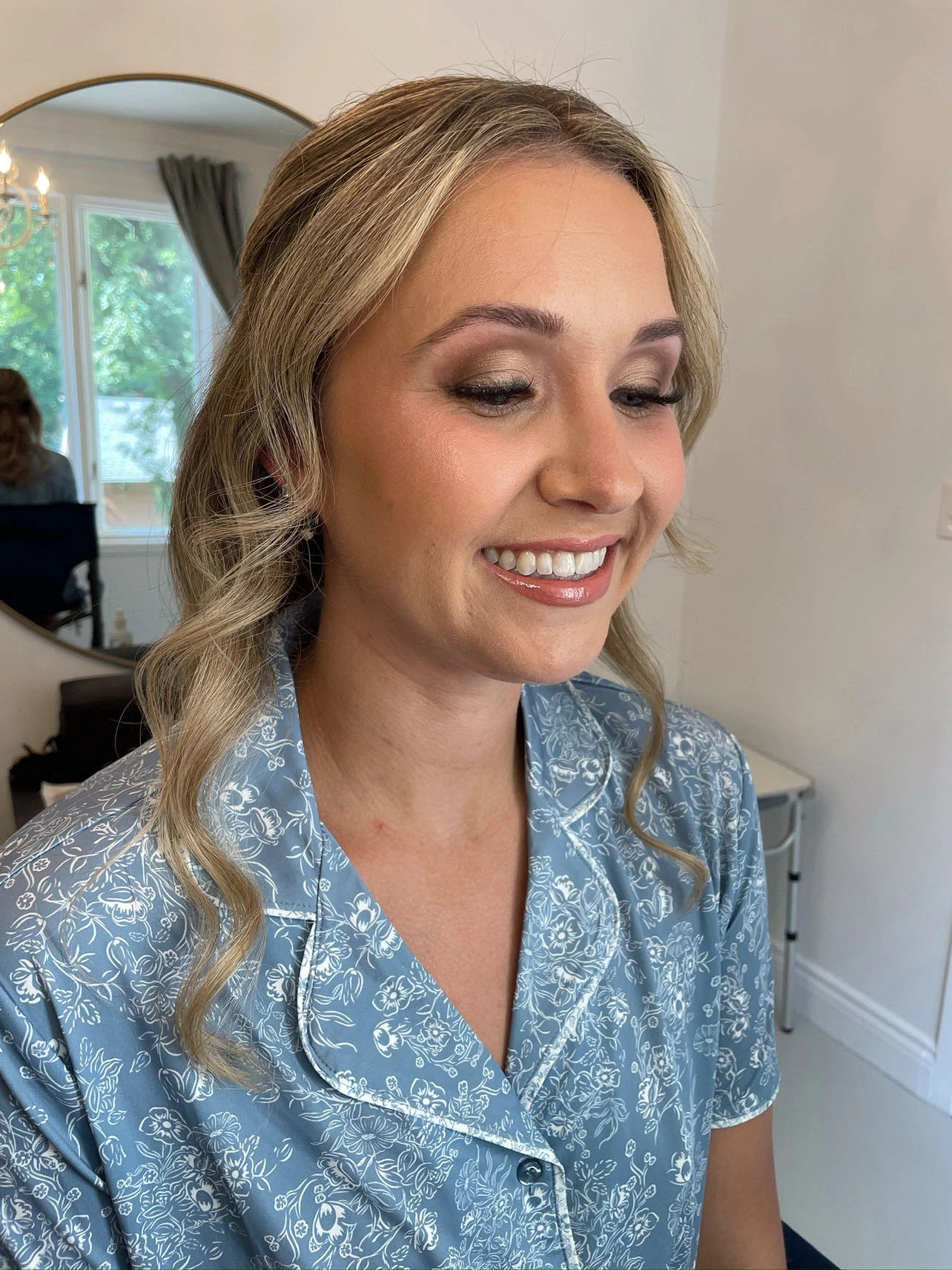 Wedding guest makeup
